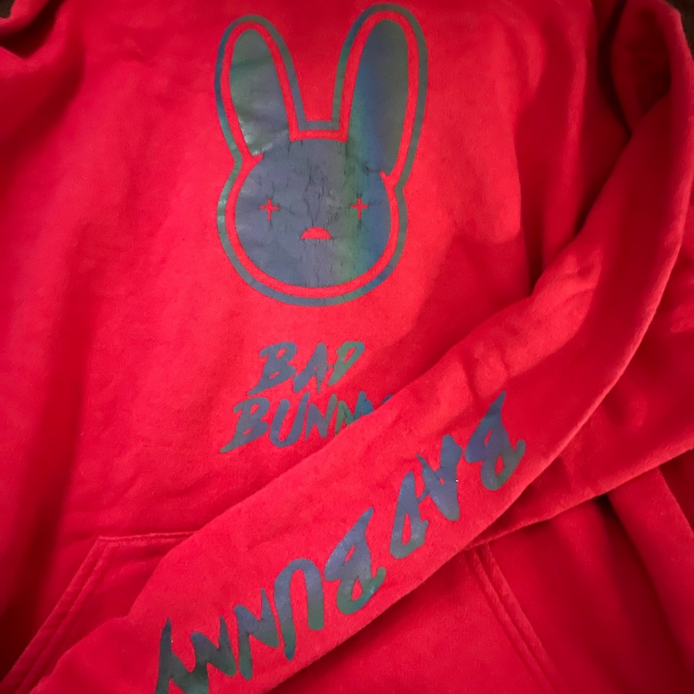 Othr Red Bad Bunny Sweater